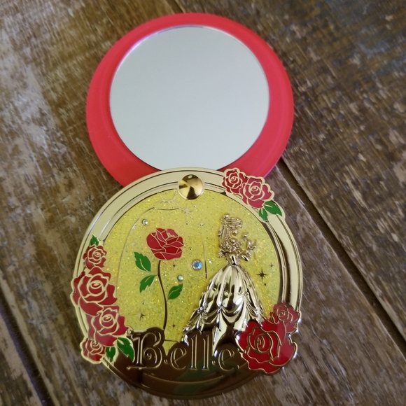 NIB- Tokyo Disney's Belle Compact Mirror - Picture 3 of 4